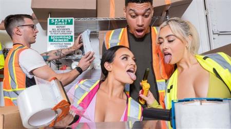 (WEST) Brazzers Exxtra – Chloe Surreal  Lexi Samplee – Working Girls