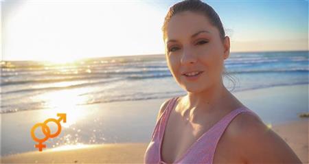 (WEST) Arousins – Rebecca Volpetti – Hot Blowjob On The Beach