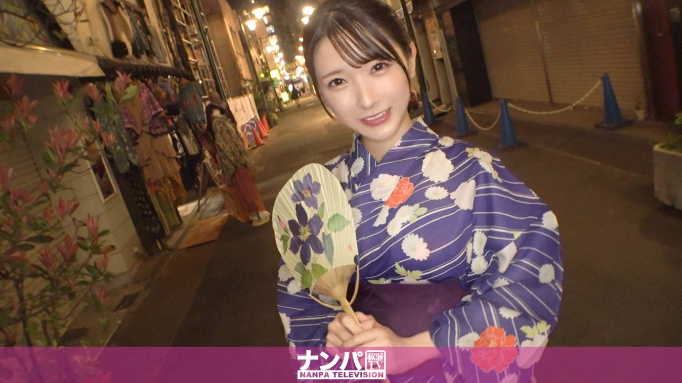 200GANA-3092 Real Pick-Up, First Filming. 2075 Her pure white skin peeking out from her yukata is enough to make anyone’s heart race! The gap between her elegant appearance and her sudden change is so sexy! She was left by her boyfriend and was sitting down in Asakusa when we picked her up! She has a beautiful white skin, big breasts and a beautiful butt, and she repeatedly moans and comes in a cute voice!