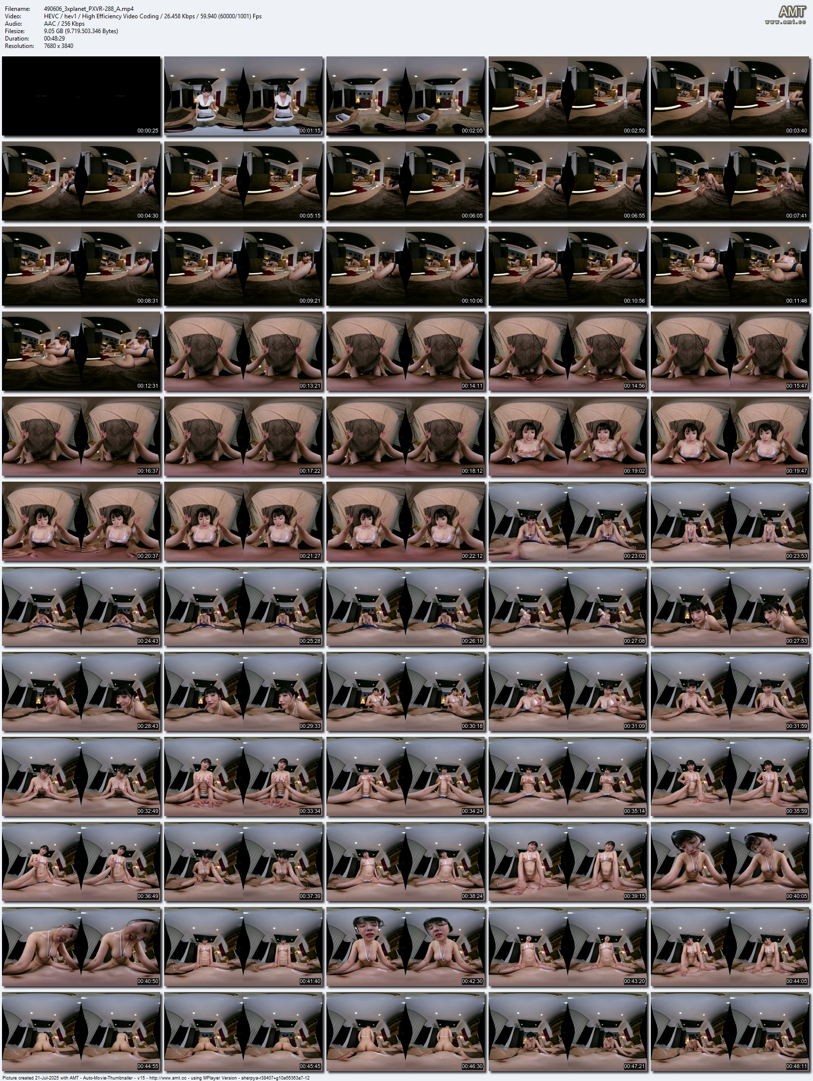 PXVR-288 screens previewer