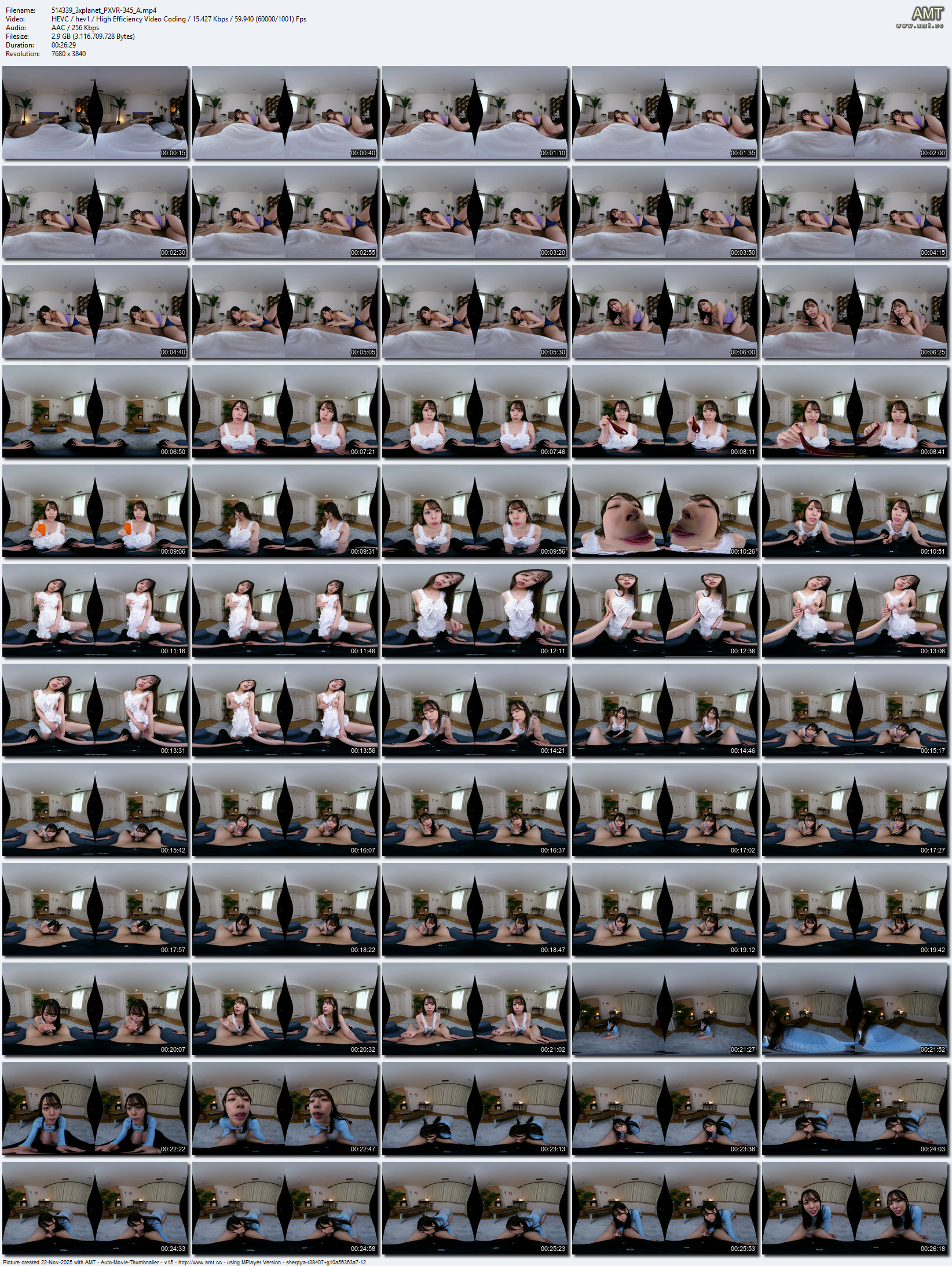 PXVR-345 screens previewer