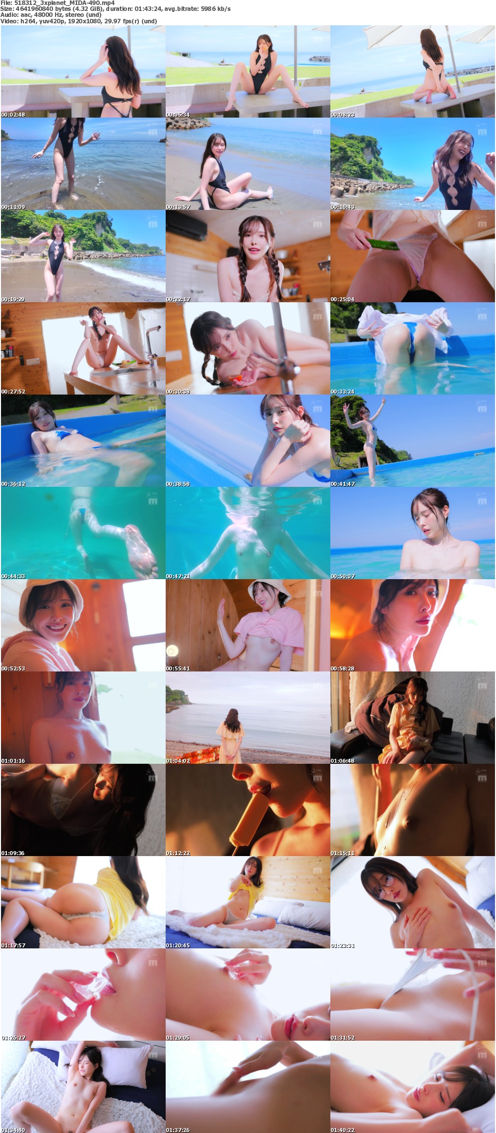 MIDA-490 screens previewer