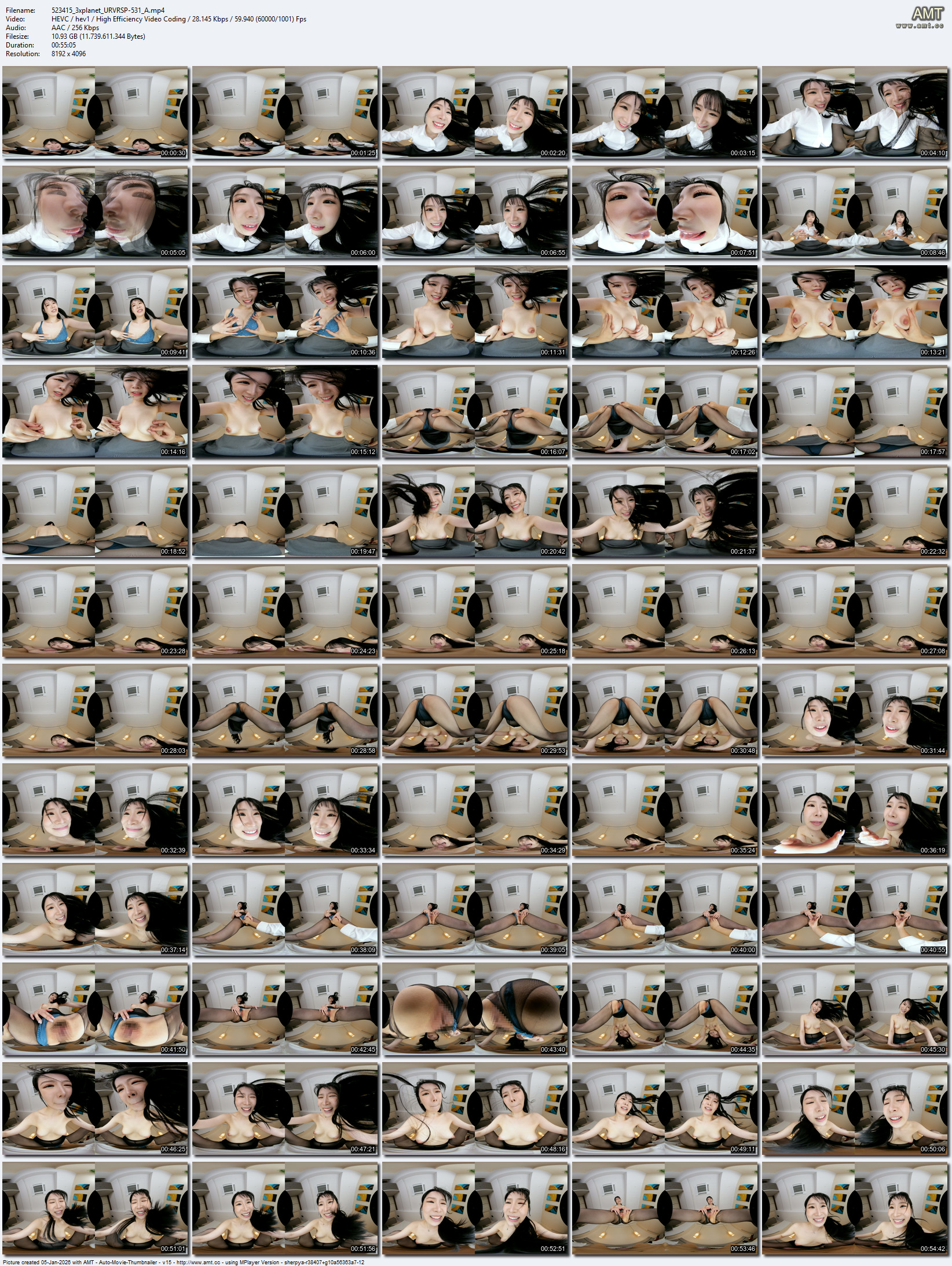 URVRSP-531 screens previewer