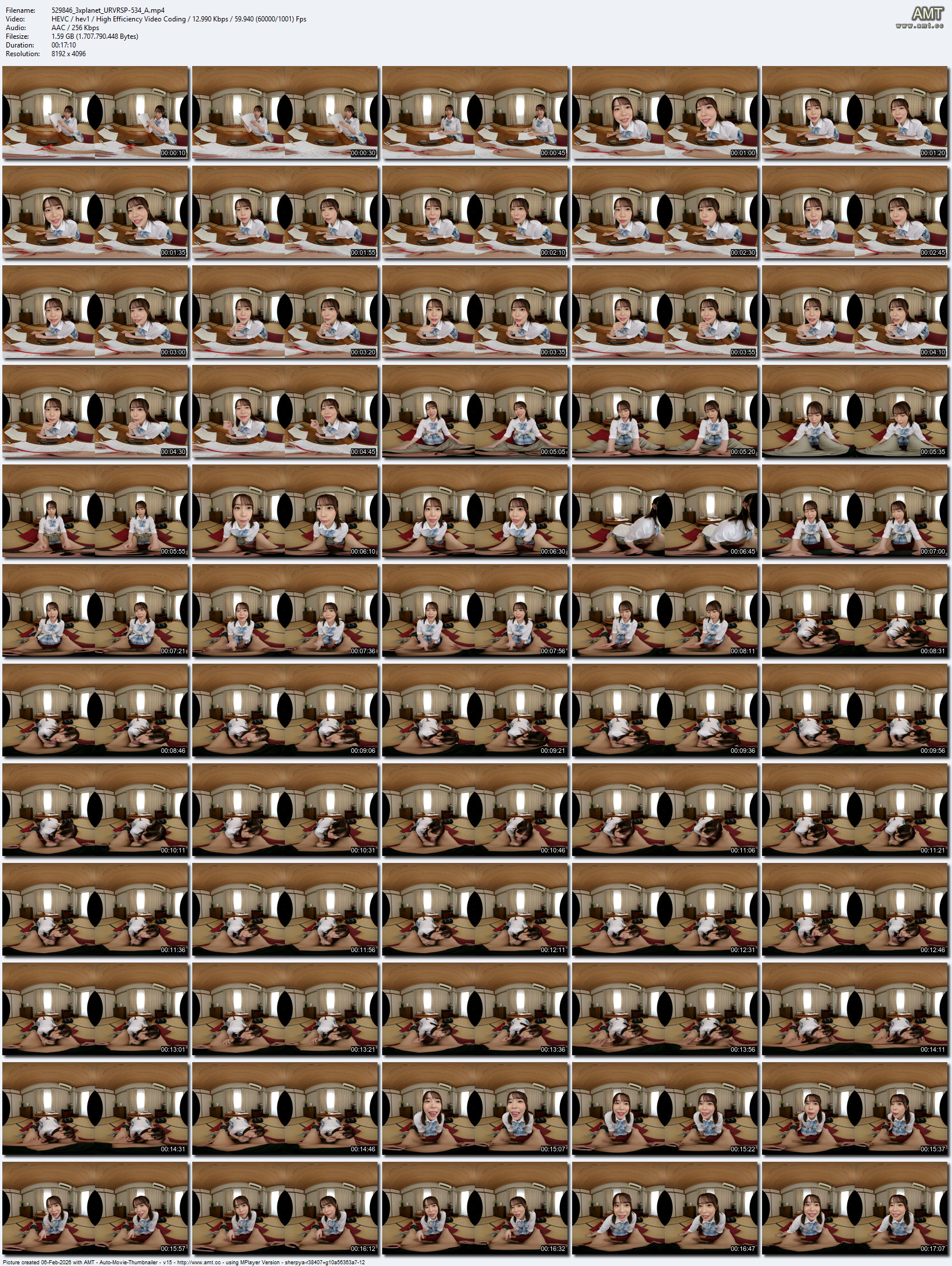 URVRSP-534 screens previewer