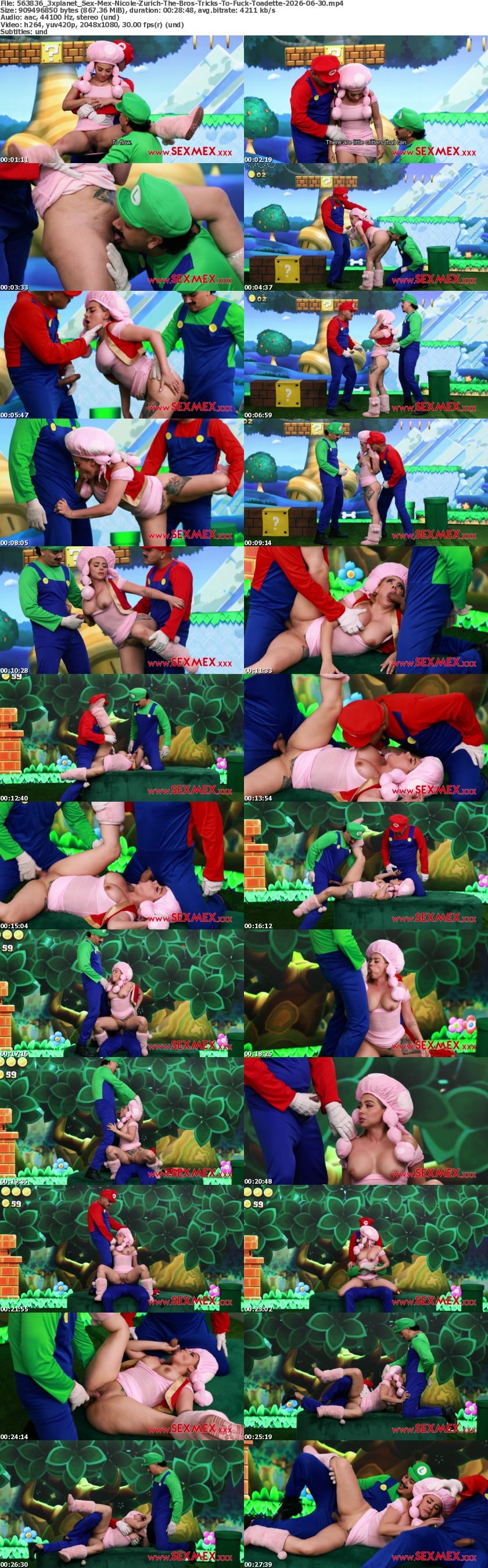 Sex-Mex-Nicole-Zurich-The-Bros-Tricks-To-Fuck-Toadette-2026-06-30 screens previewer